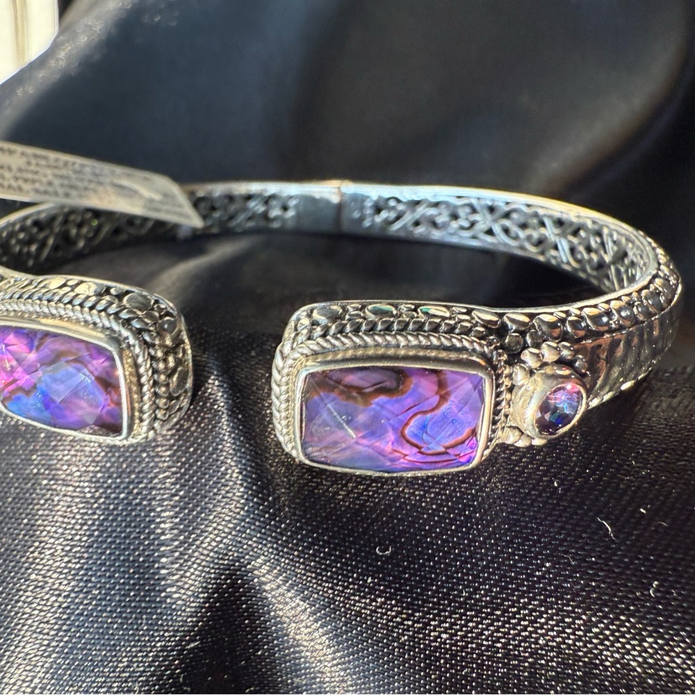 SARDA TIP-TO-TIP BRACELET™ IN PURPURITE - Picture 6 of 6